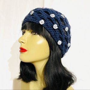 Roman Keflay 60’s Style Hand Made Crochet Hat